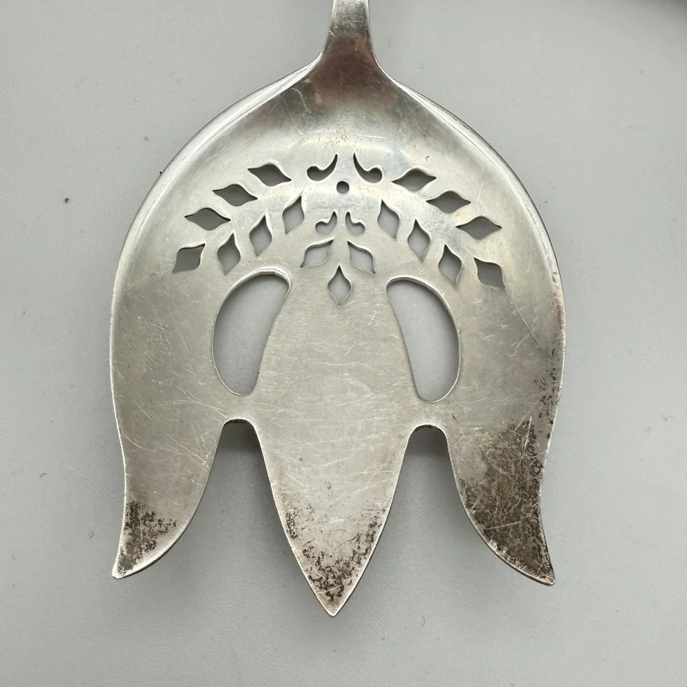 Antique 1900 Apollo Alvin Majestic Sterling Silver Pierced Tomato Server 70g